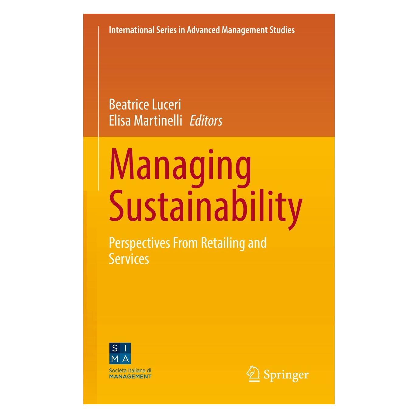 Springer Managing Sustainability (Englisch, Hardcover, Beatrice Luceri, Elisa Martinelli) (9783031120268)