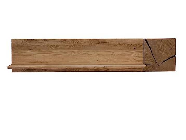 möbelando Wandboard >KM-0660< in braun aus braun - 124x25x20cm (BxHxT)