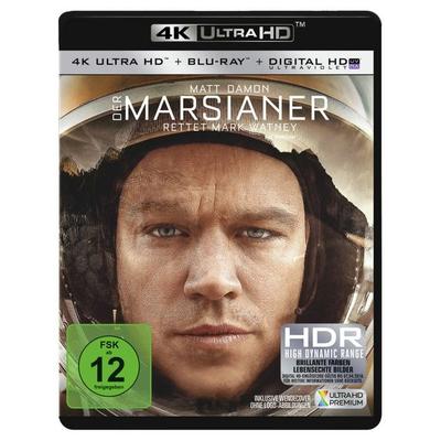 Der Marsianer - Rettet Mark Watney (4K Ultra HD) (+ Blu-ray), Blu-ray 4K