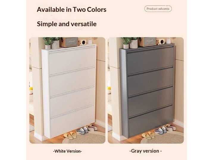 Meuble à chaussures fin et étroit pour entrée et couloir, organisateur de chaussures, étagère à chaussures, mobilier de maison moderne et minimaliste, Zapateros