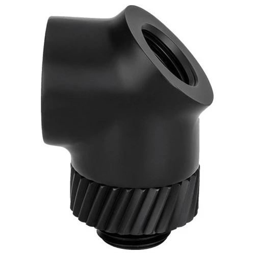 Thermaltake Pacific SF 45 & 90 Degree Adapter Matte Black DIY LCS Fittings