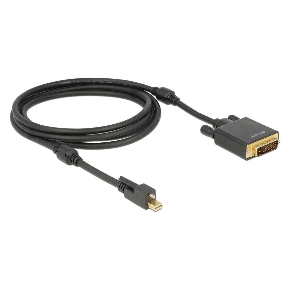 Delock Mini DisplayPort - DVI (2 m) (83726)