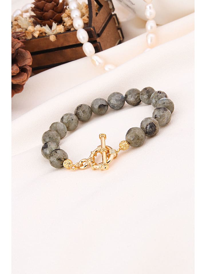 L'Atelier de Gaia Vergold. Armband mit Edelsteinen - onesize