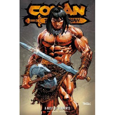 Conan the Barbarian: A Nest of Serpents, Taschenbuch von Fernando Dagnino,Jim Zub, Titan Books, 978-1-78774-327-4