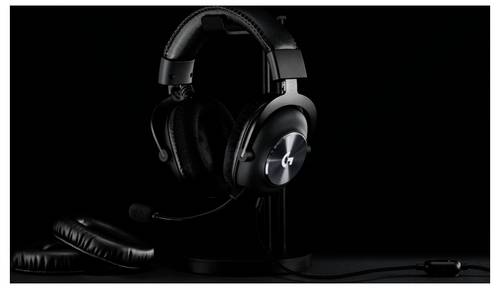 Logitech Gaming PRO X Over Ear Headset kabelgebunden 7.1 Surround Schwarz Gaming