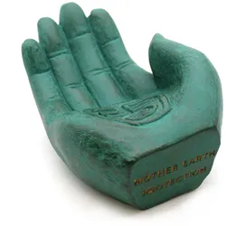 Hand Incense Burner - Earth Protect (green)