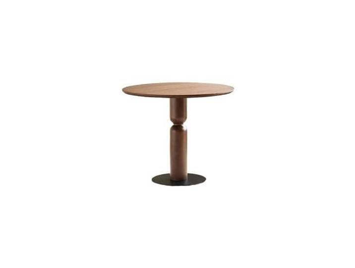 Langer Bartisch Retro Casual Coffee Shop Restaurant Verhandlungs-Stehtisch Verdickte, Schräge Kanten, Kürbisförmige Beine, Massivholzbasis, Sitzplätze For 3–6 Personen