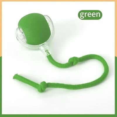 Uplift Treasures Interactive Smart Rolling Ball Cat Toy green