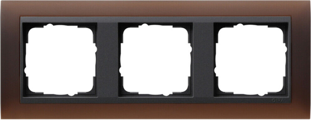 Gira Abdeckrahmen 3f.opak dbr 021313)