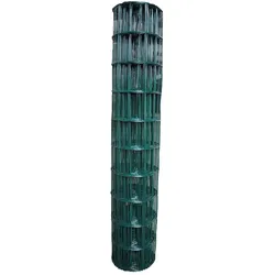 Vago-Tools Maschendrahtzaun 100x75 mm, Höhe 1,50m, Länge 25m