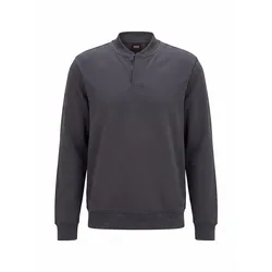 Sweatshirt We_PushPlacket BOSS blau, 56