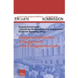 Bürgerschaftliches Engagement und Zivilgesellschaft, Fachbücher von Enquête-Kommission "Zukunft des Bürgerschaftlichen Engagements" des