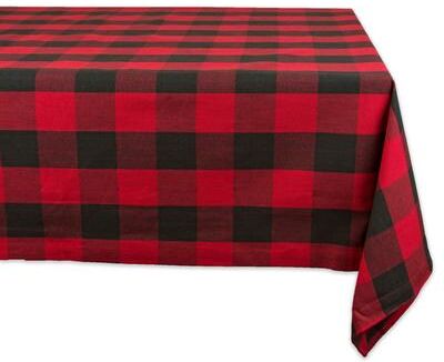 DII Buffalo Check Kitchen Tablecloth