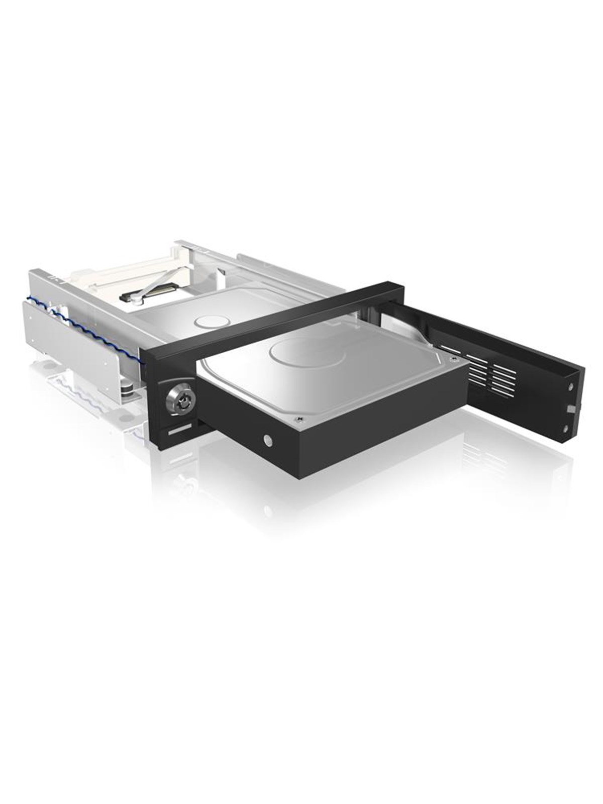 ICY BOX Icy Box IB-168SK-B SATA Schwarz
