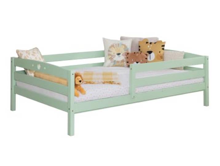 TiCAA Einzelbett „Eli“, Kinderbett, Jugendbett, Schlafzimmer, Kinderzimmer