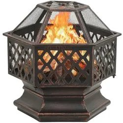 vidaXL, Feuerschale, Jazmine (54 cm)