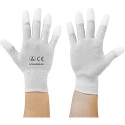 BJZ ESD-Handschuhe ESD-Handschuh Kleider-Größe: M Polyamid, Polyester A-44477