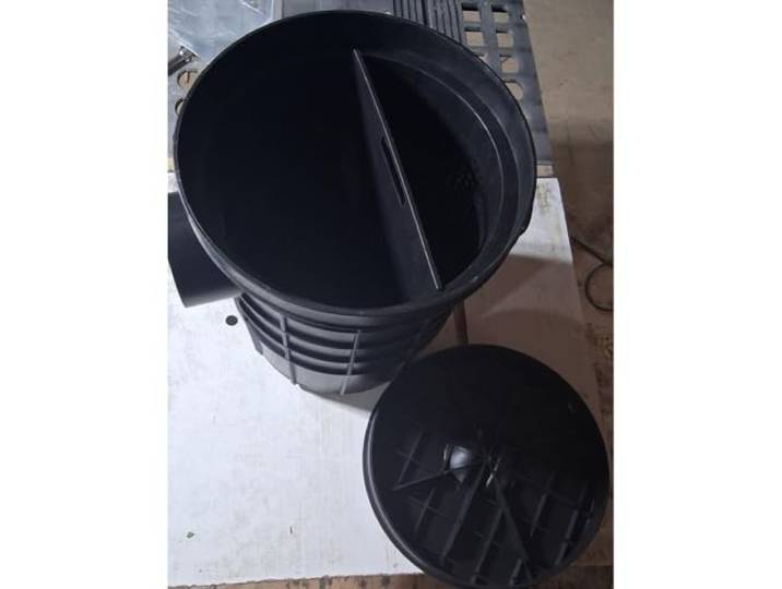 Großer Kunststoff-Fettabscheider, Kommerzieller Fettabscheider Für Die Restaurantküche Unter Der Spüle, Altöl-Wasserabscheider(In:110mm; Out:110mm,120L)