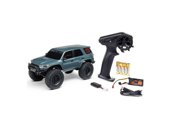 Axial RC-Buggy AXIAL 1/24 SCX24 Toyota 4Runner 4X4 RTR Brushed Rock Crawler Grau