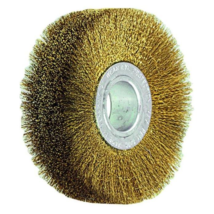 Lessmann Draht-Rundbürste Messingdraht 0,15 mm (302.532)