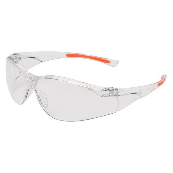 Univet Schutzbrille 513 EN 166,EN 170 FT K Bügel klar orange,Scheibe klar PC (513.01.00.00)