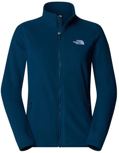 The North Face Womens 100 Glacier FZ, Midnight Petrol