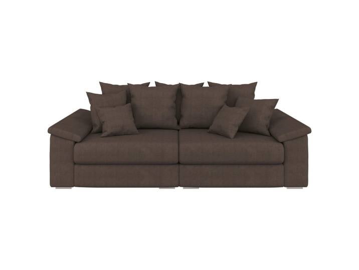 Mid.you Bigsofa Termini, Braun, Holz, 260x98x123 cm, Wohnzimmer, Sofas & Couches, Sofas, Bigsofas