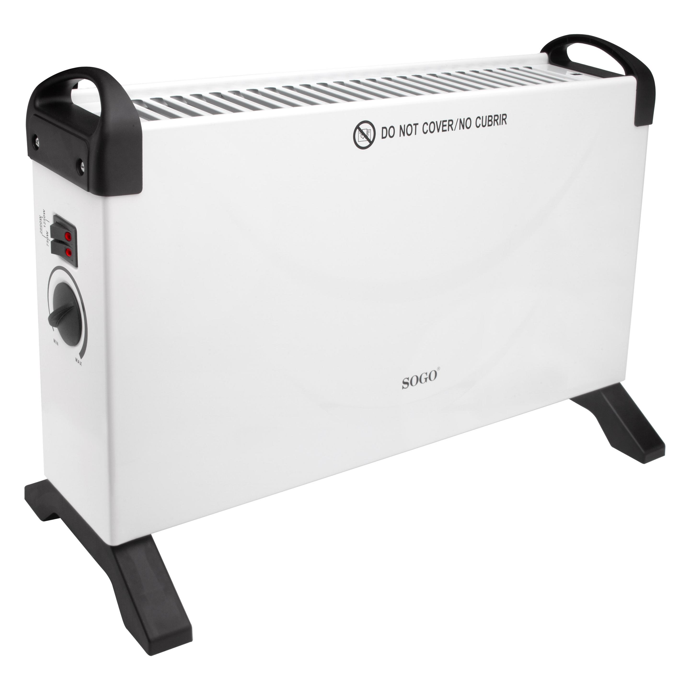 Sogo Portable Convector Heater with 3 Heating Levels - 2000w (2000 W) (SOGO095)