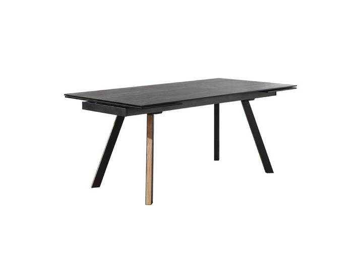 CRAIG - Table de Repas Allongable Plateau en Céramique