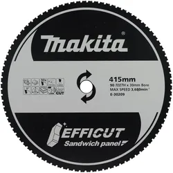 Makita, Sägeblatt, EFFICUT Sägeblatt 415x30x90Z für Sandwichpaneele - E-30209