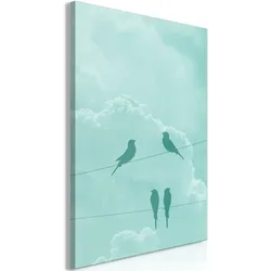 KUNSTDRUCK Grün 80/120 cm