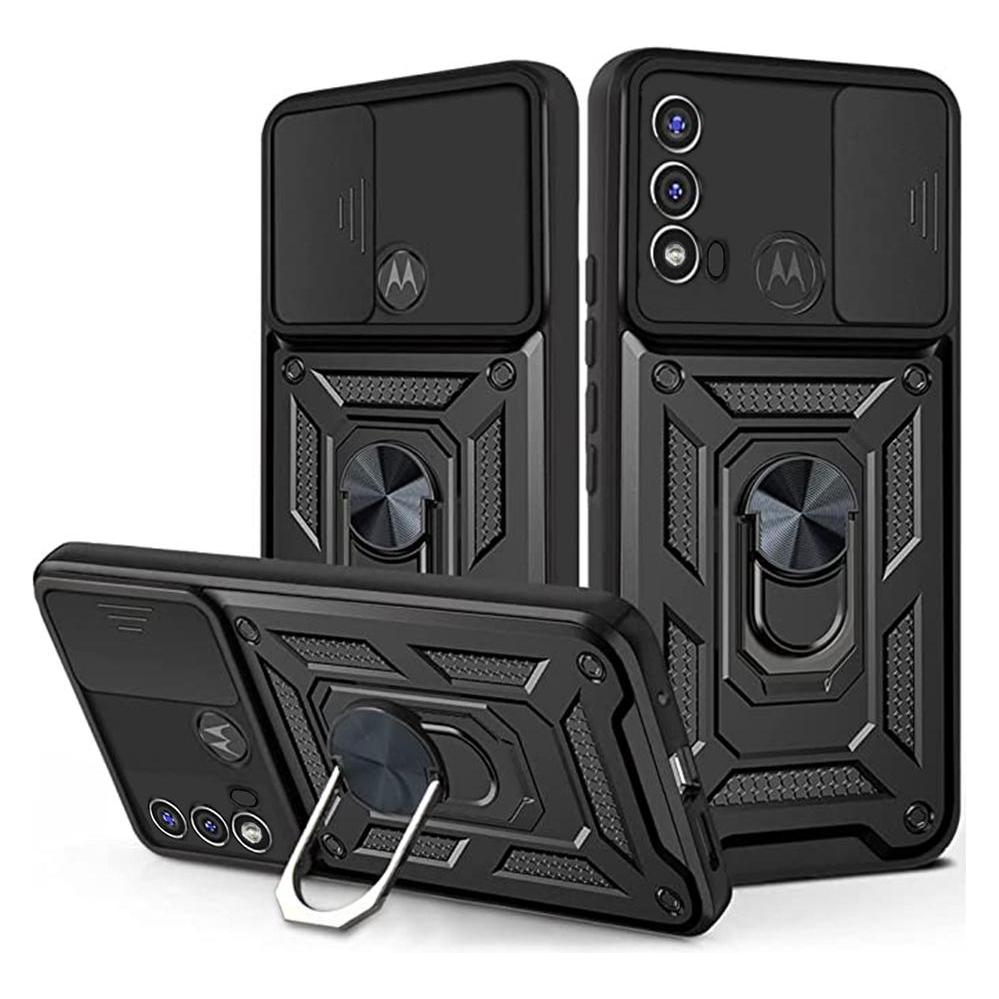 Techsuit - CamShield Series - Motorola Moto E20 / E30 / E40 - Black (Motorola Moto E20, Motorola Moto E30, Motorola Moto E40) (56342900)