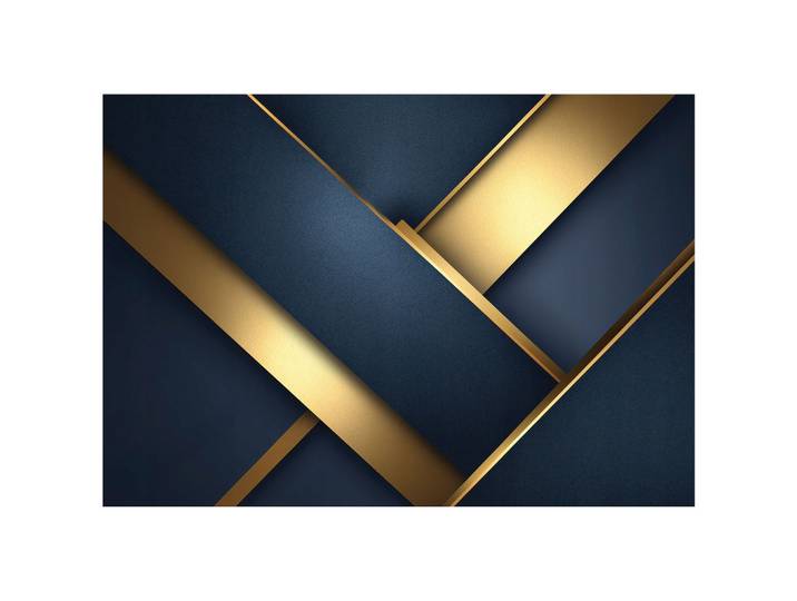 FOTOTAPETE Abstrakt Geometrisch Blau 300x210 cm