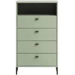 Möbelpartner Kommode »Janne« grün, 60.2x103.9x33.1 cm