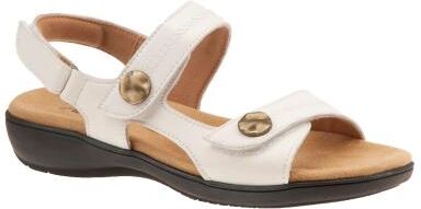 Trotters Romi Stitch - Womens 10.5 White Sandal Medium