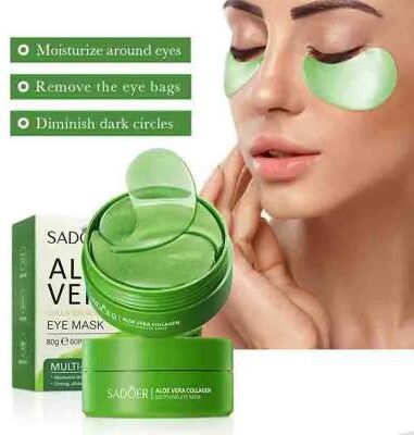 Modern Mode Marketplace Aloe Vera Collagen Under Eye Patches For Dark Circles And Puffiness Aloe Vera Collagen Under Eye Patches For Dark Circles And Puffiness