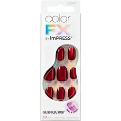 KISS Nails Impress Color Fx Hidden Gem - rot