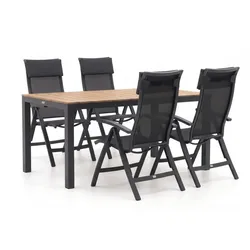 Bellagio Lugo/Fidenza 160 cm Gartenmöbel-Set 5-teilig