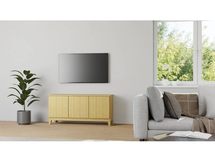 Buffet en chêne sur mesure Chêne Naturel huilé