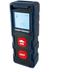 Kraftronic Laser-Entfernungsmesser Distanzmesser Distanzmessgerät Messgerät 20 m
