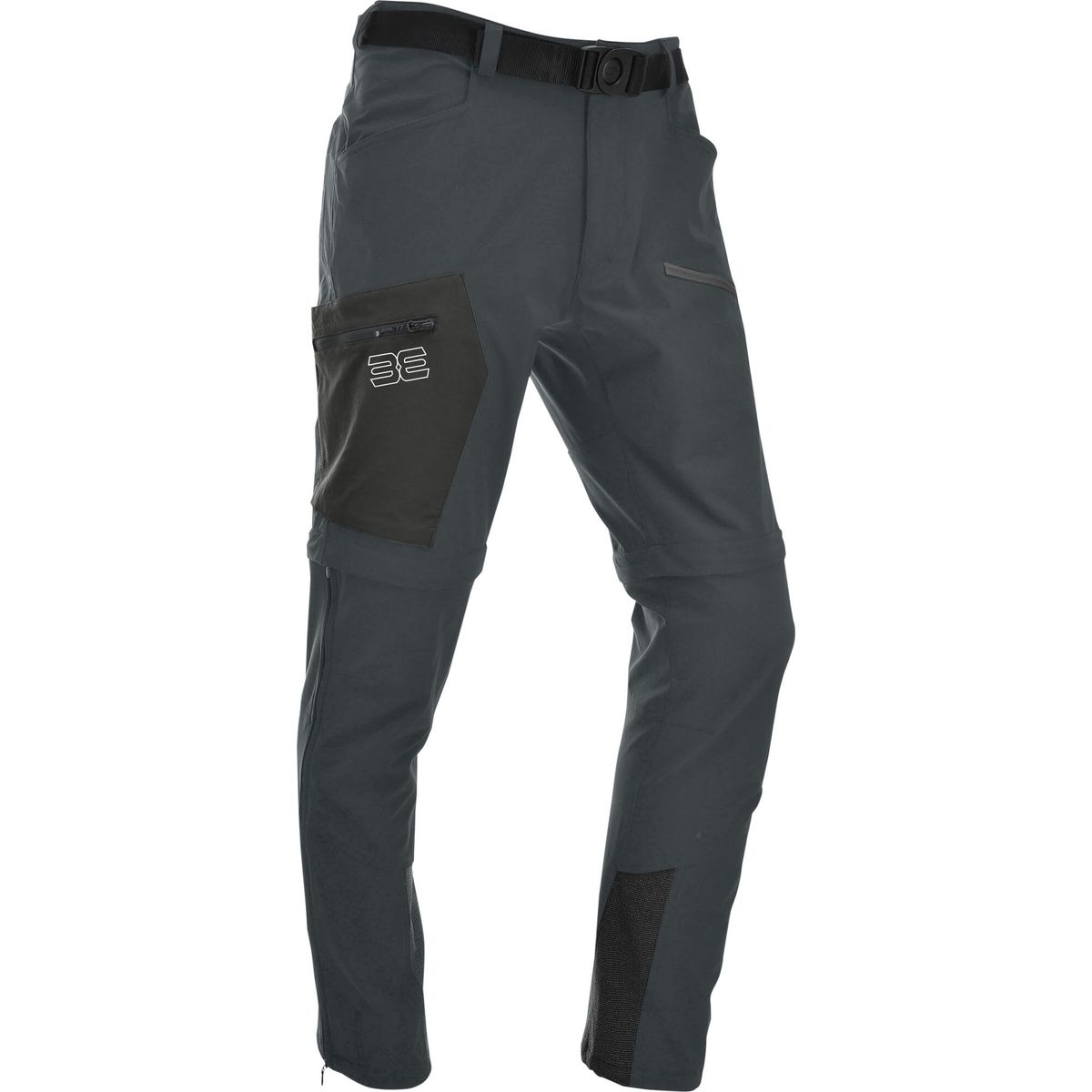 MAUL Sport Eiger Ultra - T-zipp off Hose elas. dark grey (1001) 56 4961100735-1001-56