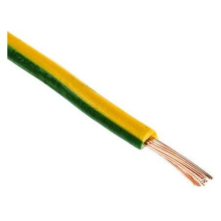 RS PRO 1,5 mm² Einzeladerleitung Grün/Gelb, 30 x 0 (100 m) (1805955)