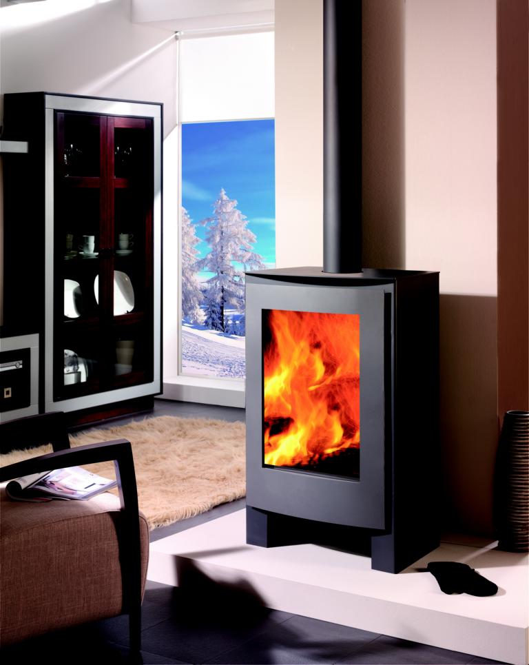 PANADEROAB Kaminofen NEVADA, 7,9 kW EcoDesign, Energie Label A+ 16896975