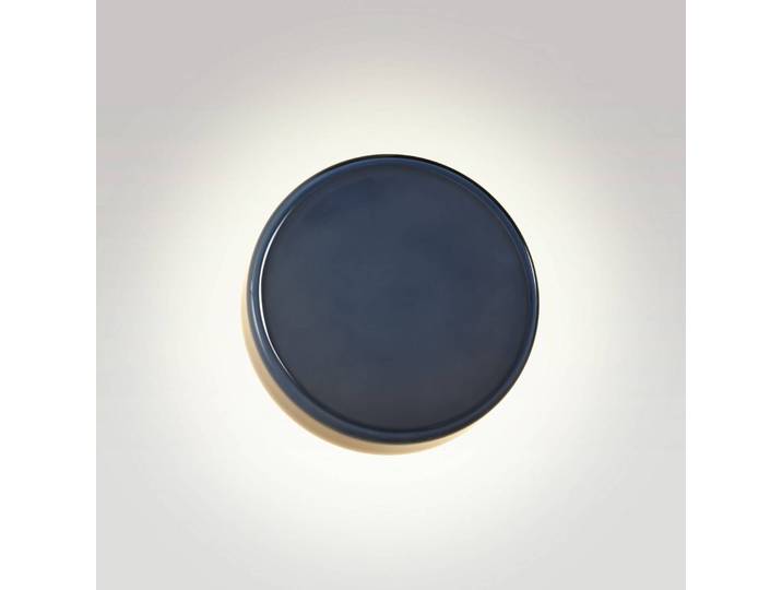 MARSET Designer Wandleuchte Caramel, dimmbar, blau, für Wohn- / Esszimmer, Glas, Design