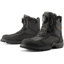 Icon Stormhawk, Kurzstiefel wasserdicht - Schwarz - 11 US