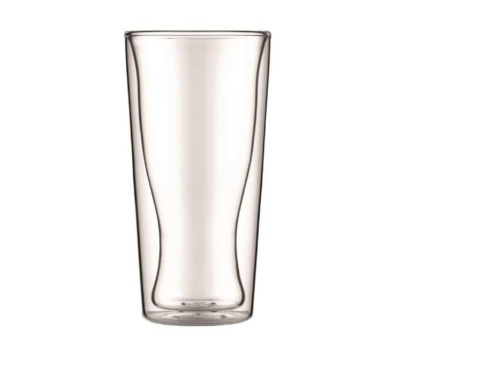 Glas BODUM 0.35 l, 2 Stück , transparent, Borosilikatglas, Trinkgefässe, Glas
