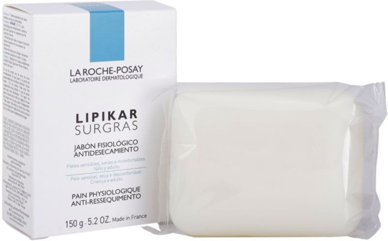 La Roche-Posay Lipikar Surgras savon pour peaux sèches à très sèches 150 g