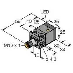 Turck Sensor BI10UCA25AP6X2H1141
