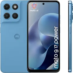 Motorola G17 Power 8/256GB Alaskan Blue (256 GB, Alaskan Blue, Blue, 6.72", Hybrid Dual SIM), Smartphone, Blau