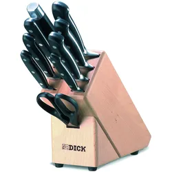 F. Dick Holzmesserblock Premier Plus, Messerblock, Braun